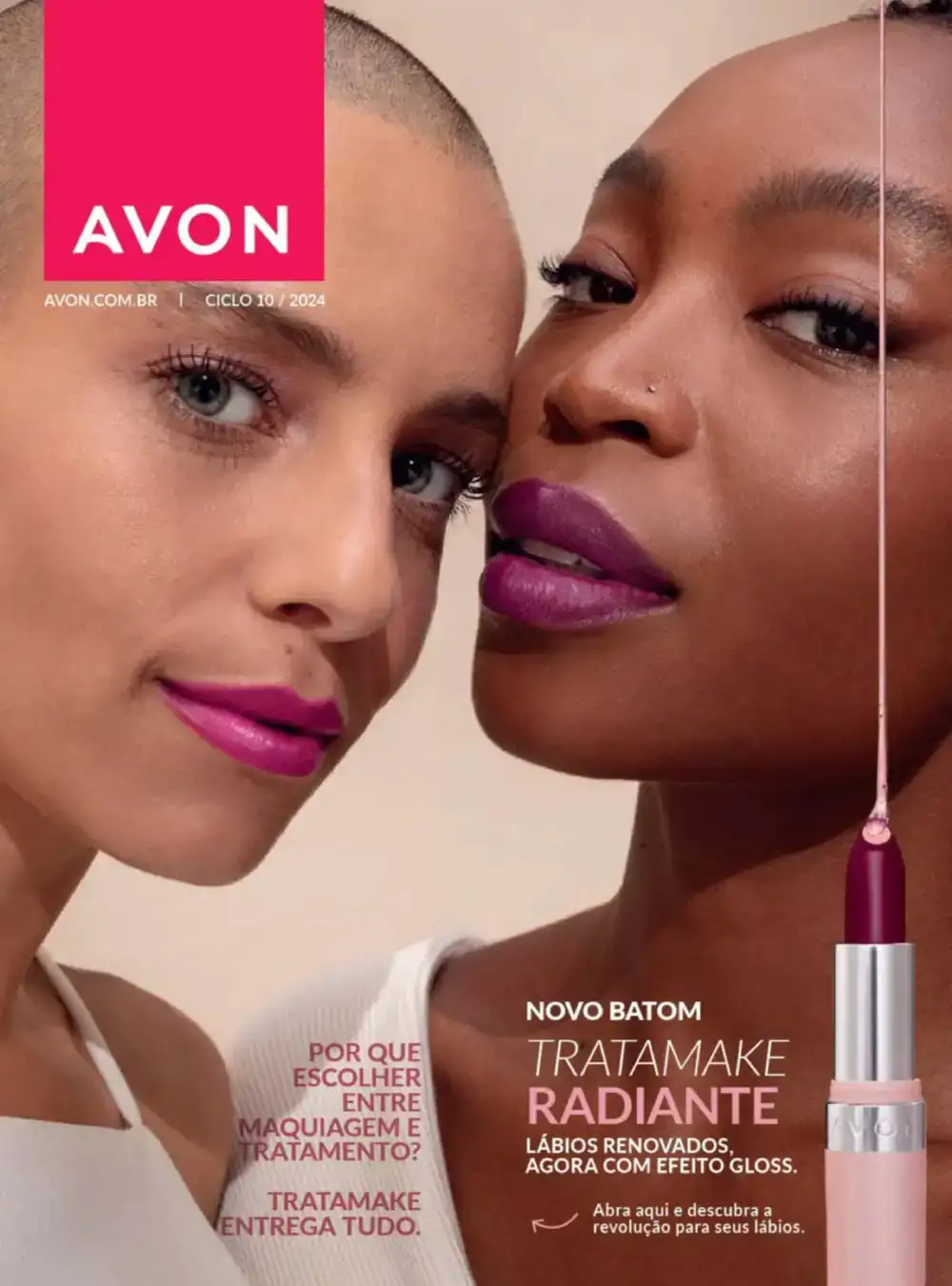 Revista Avon ciclo 10 2024 cosméticos