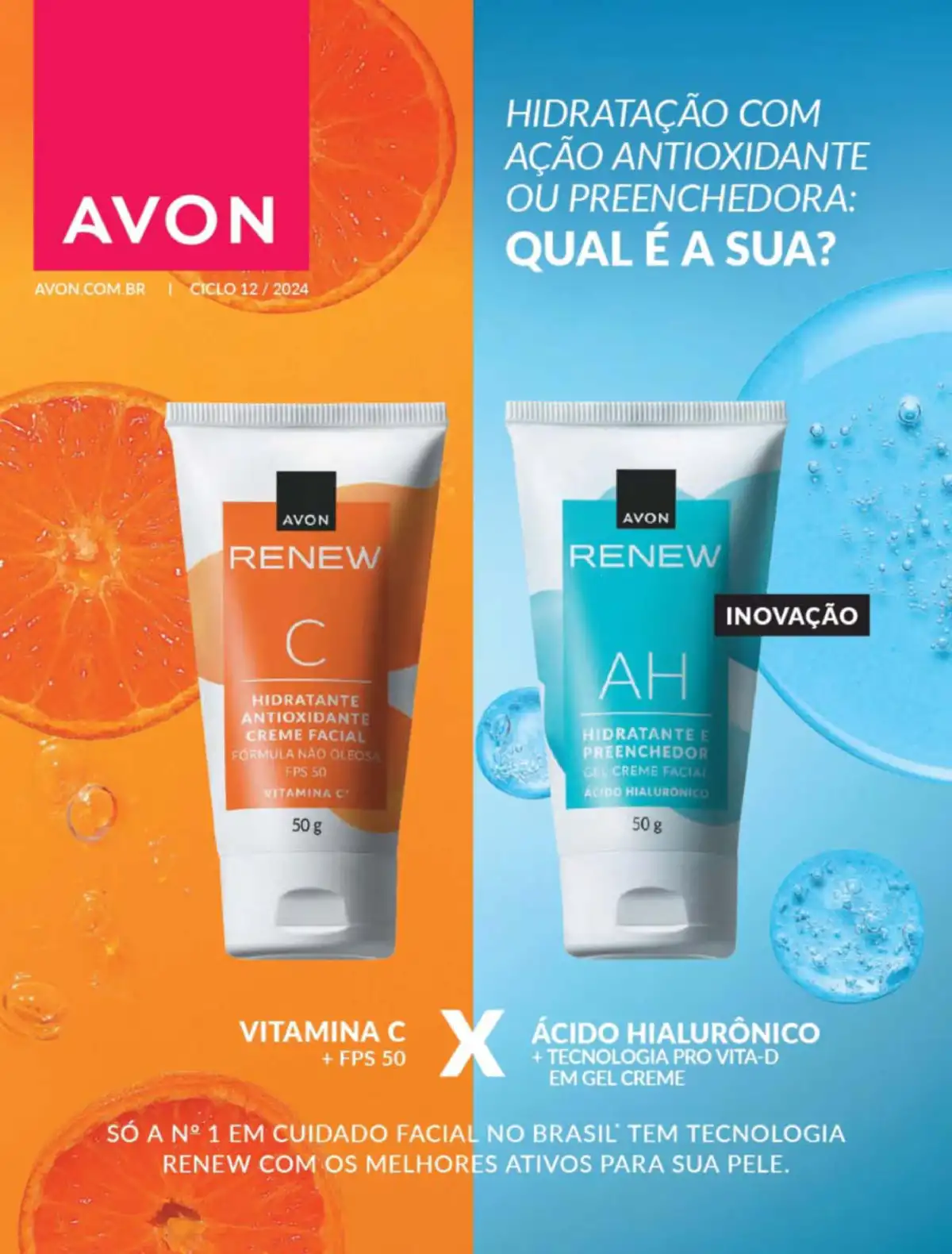 Revista Avon ciclo 12 2024 cosméticos