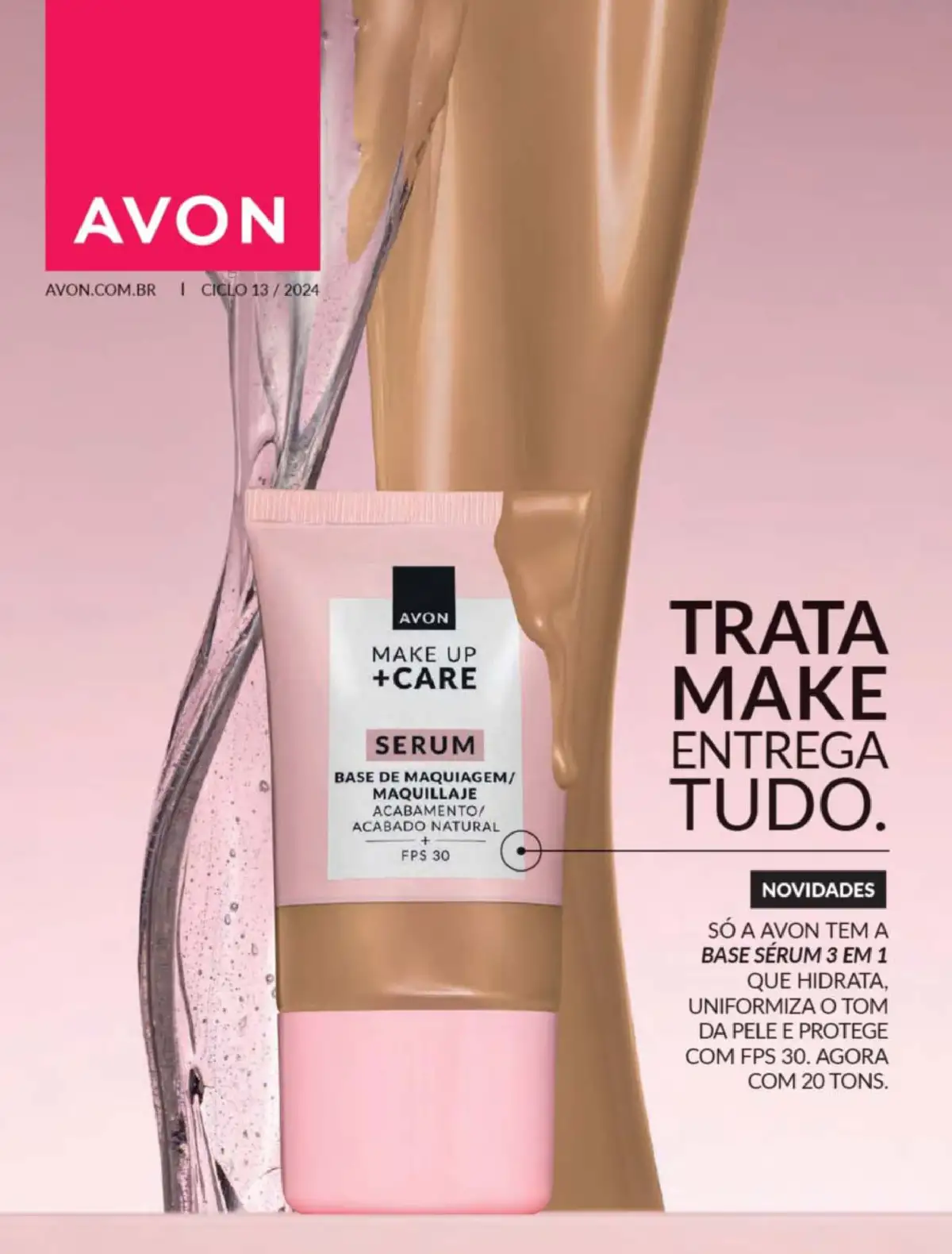 Revista Avon ciclo 13 2024 cosméticos