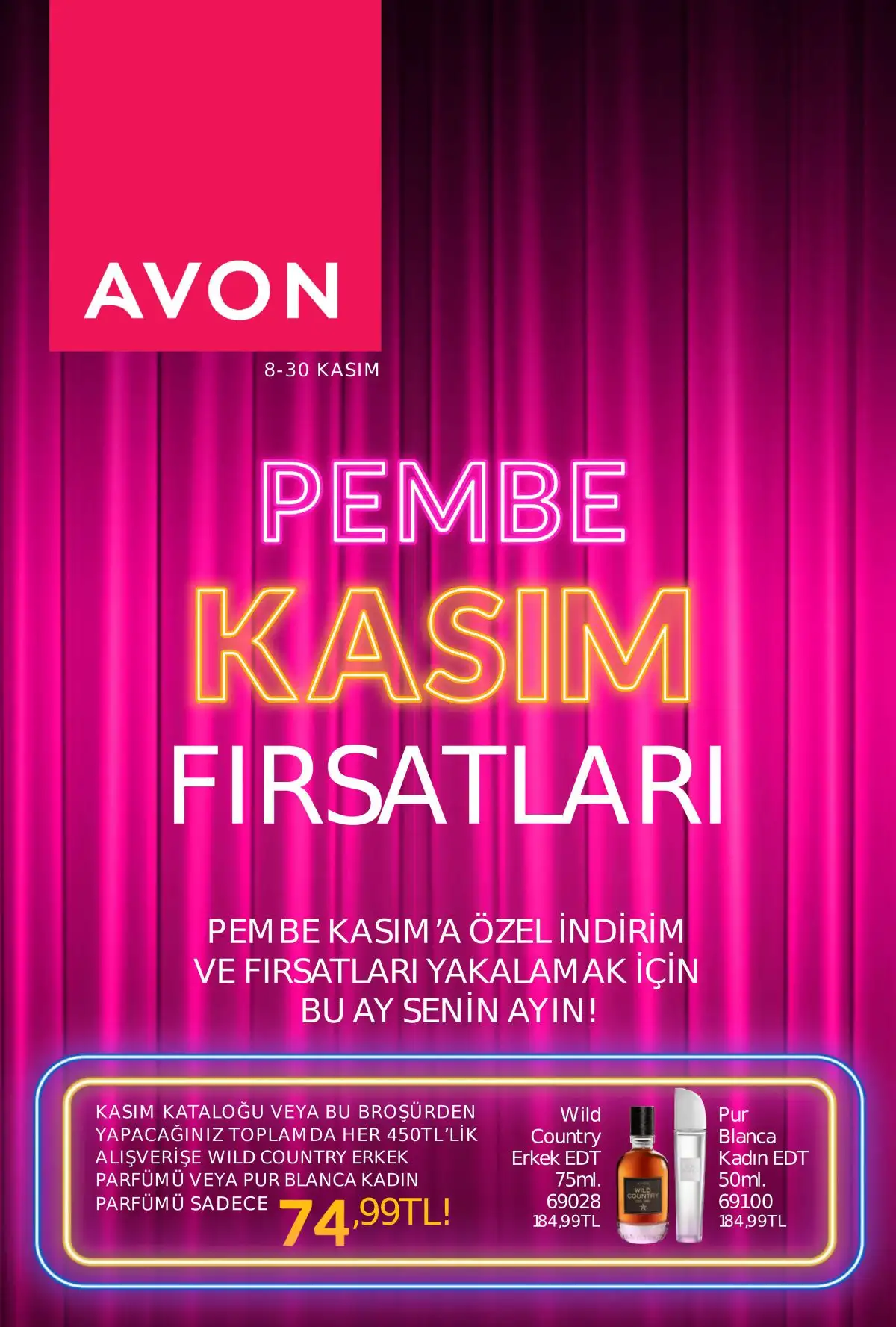 Pembe Kasım Fırsatları