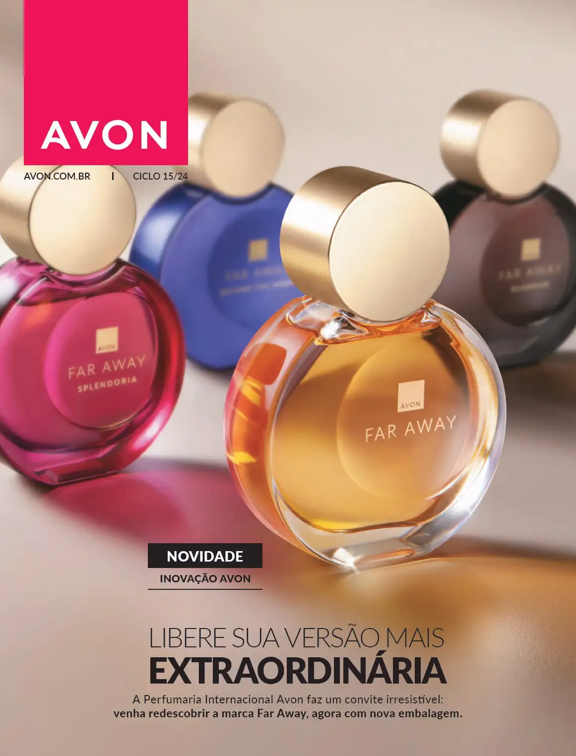 Revista Avon ciclo 15 2024 cosméticos
