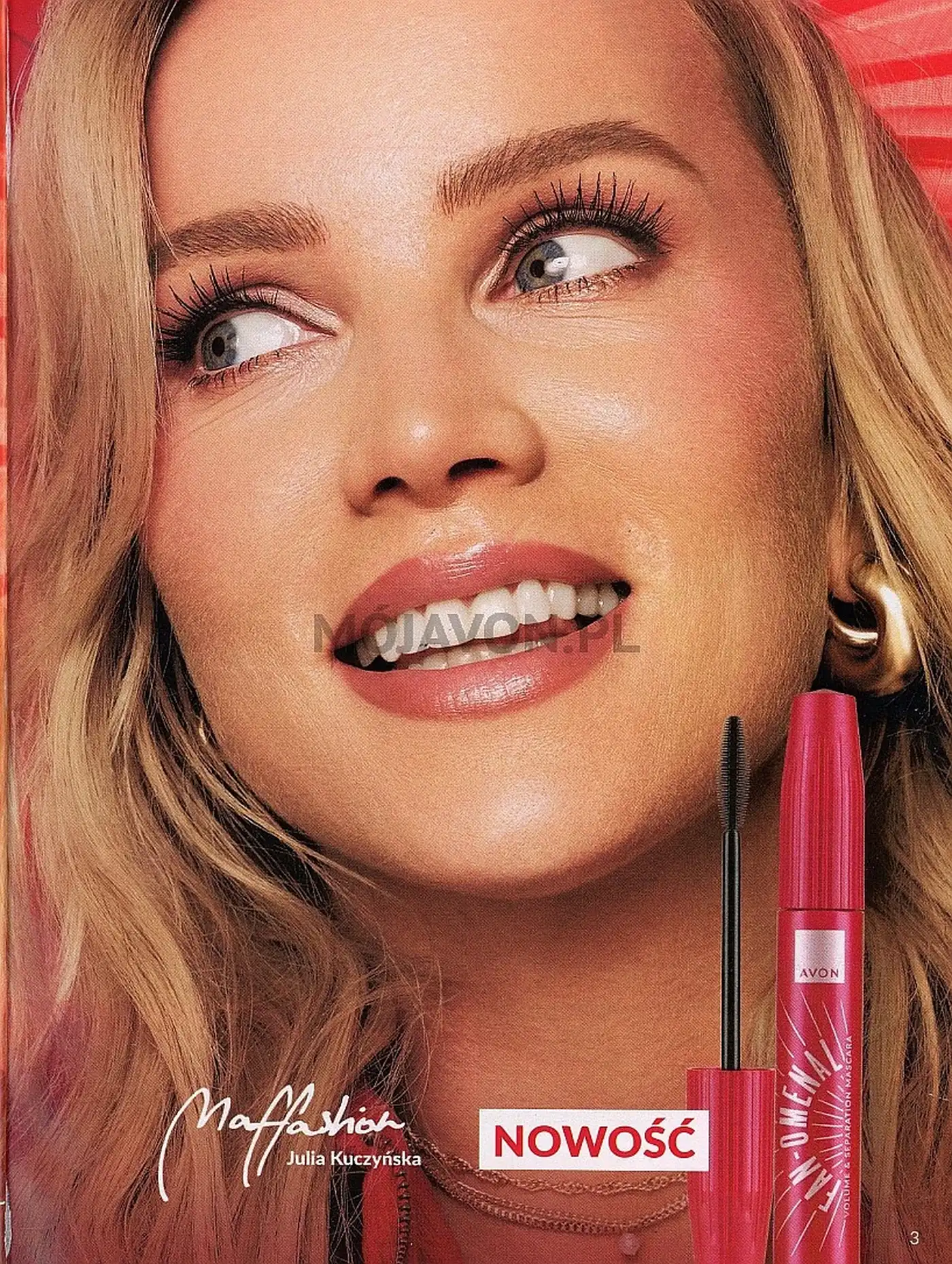 Nowości z katalogu Avon 6/2025 – tusz Fan-omenal bez upiększeń