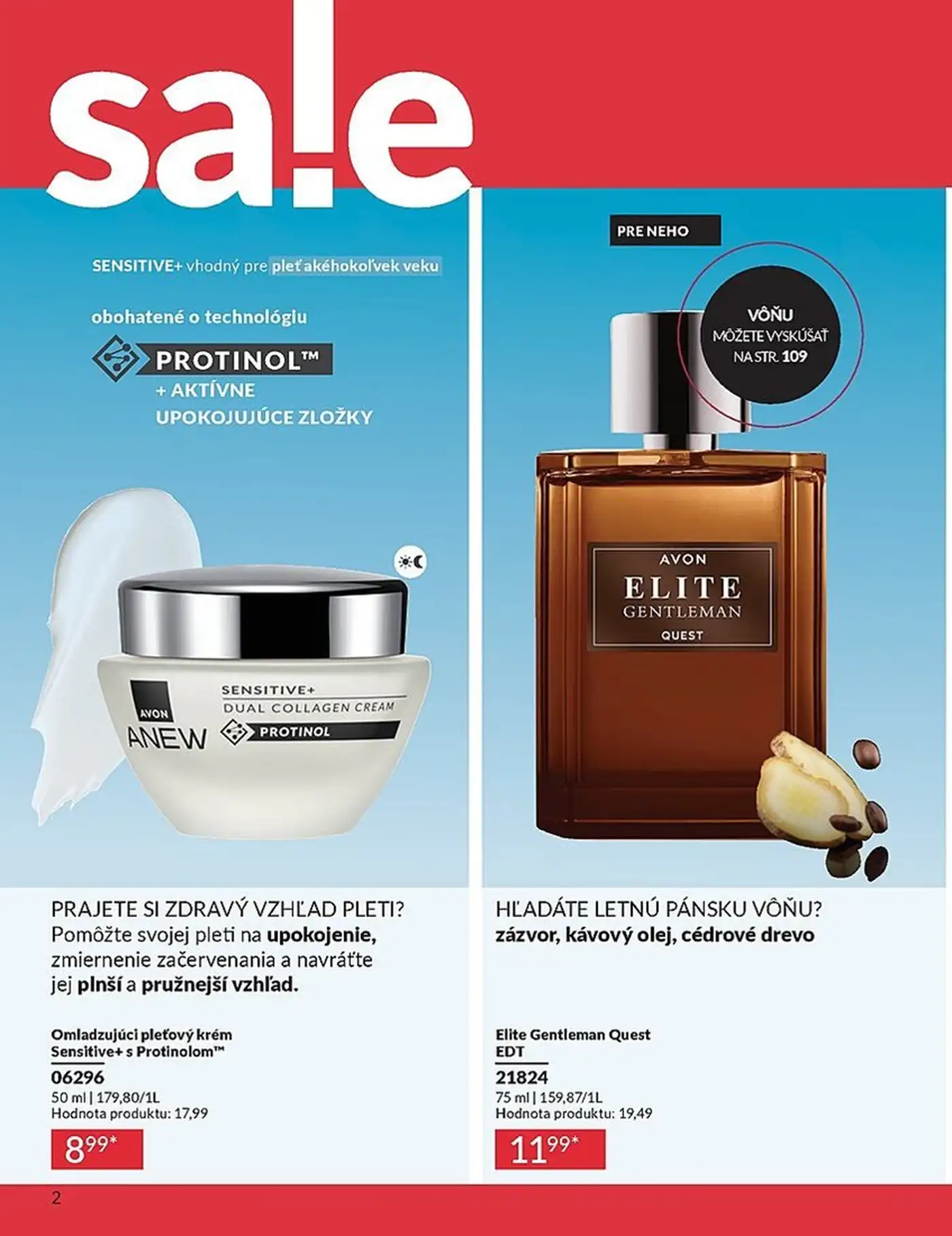 Skúsenosti s krémom Anew Sensitive+ a vôňami z letného katalógu