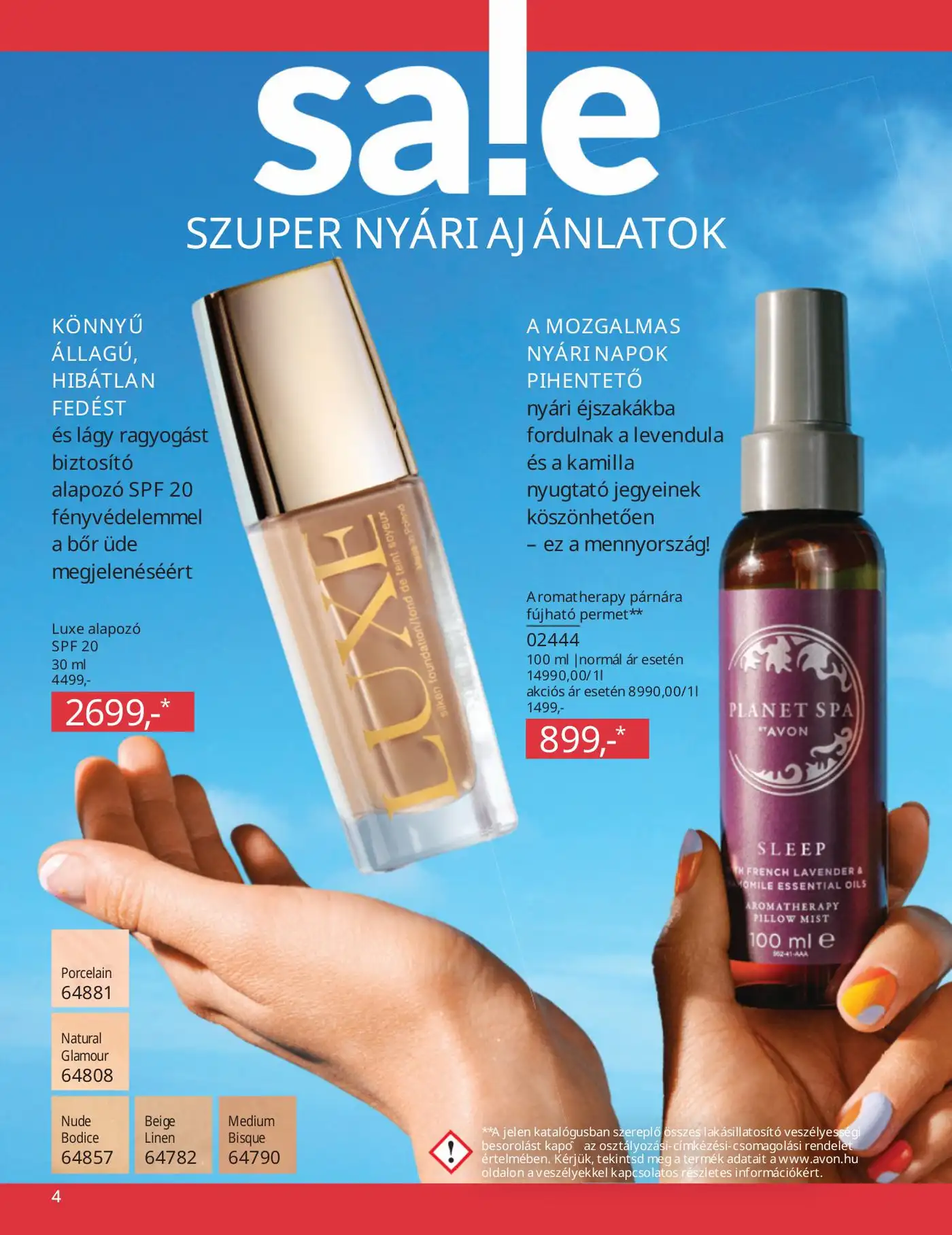 Friss nyári kedvenceim az Avon júliusi katalógusából