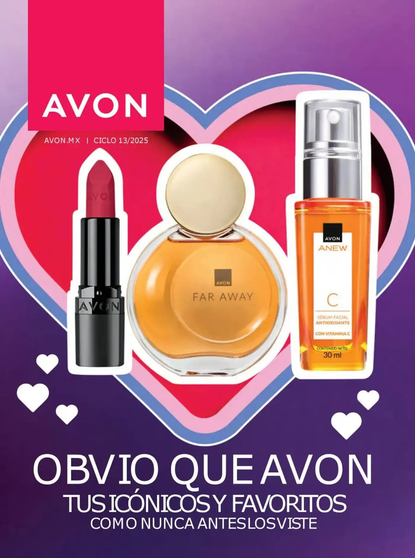 Avon campaña 13 2025 Cosmética