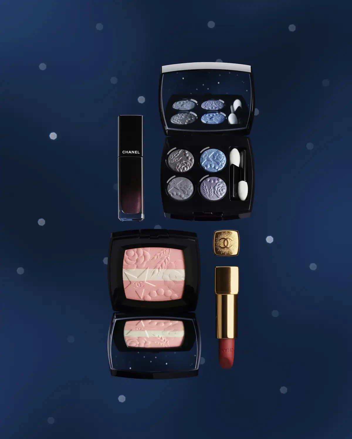 Святковий макіяж, що переносить у космос: CHANEL HOLIDAY 2025 16 avonkatalog.in.ua