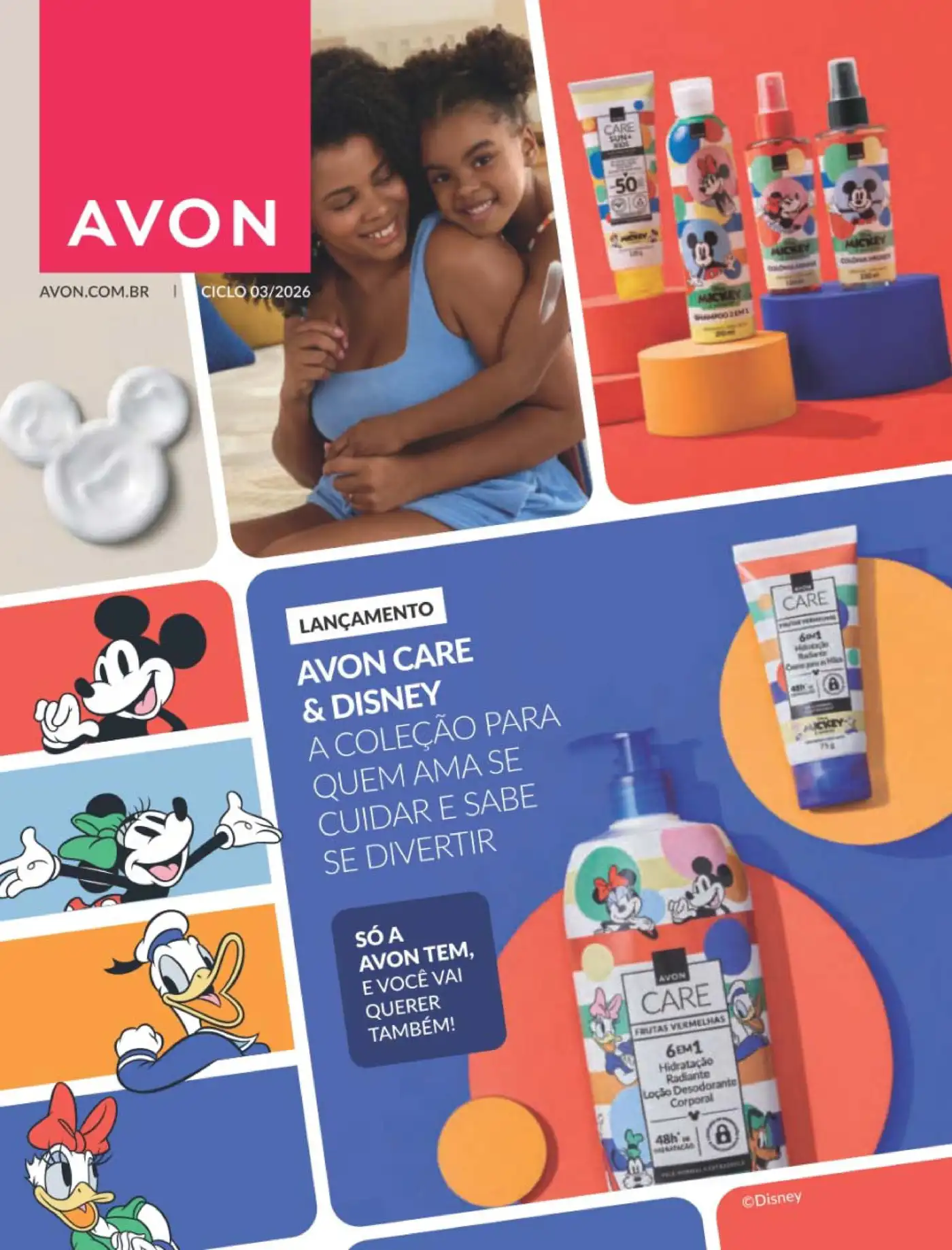 Revista Avon ciclo 3 2026 cosméticos